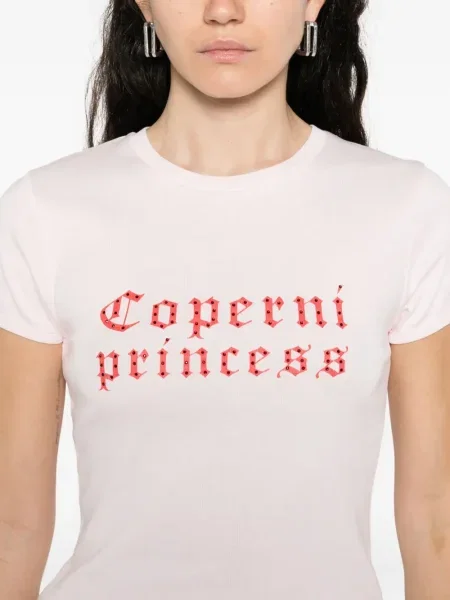 Tricou Coperni cu imagine roz