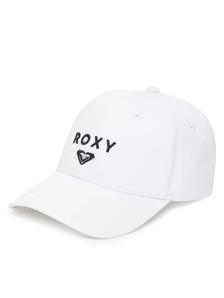 Kepurė su snapeliu Roxy balta