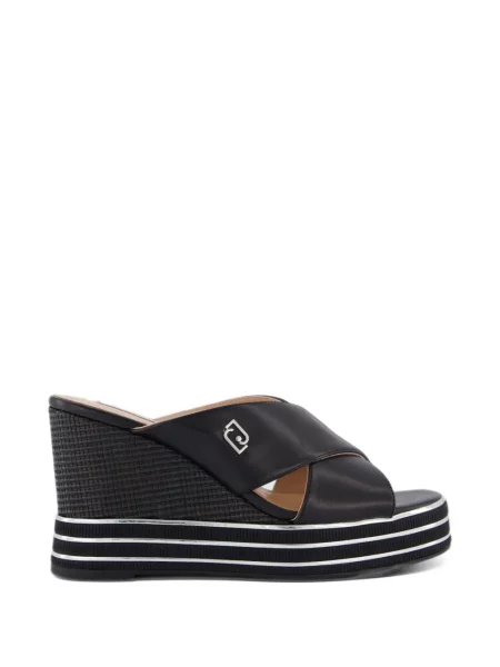 Papuci tip mules Liu Jo negru