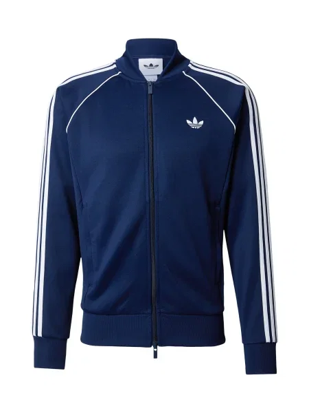 ADIDAS ORIGINALS Geacă de primăvară-toamnă SST TT bleumarin alb