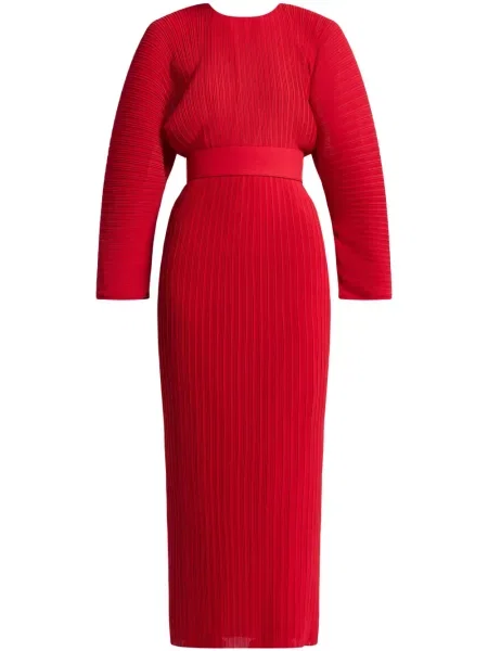 Rochie maxi Solace London de costum roșu