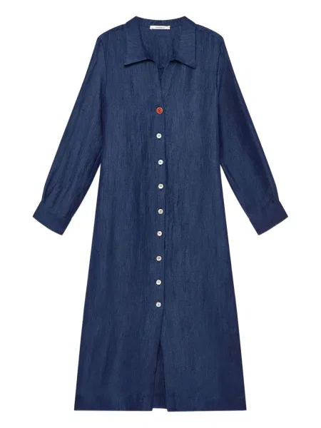 Rochie midi Maliparmi până la genunchi de costum albastru