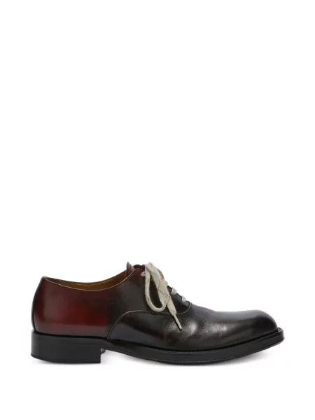 Oxford Dries Van Noten din piele maro
