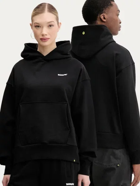 Dukserica Barrow s kapuljačom s tiskom crna