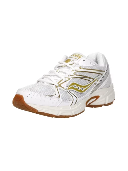 Lniane sneakersy Saucony białe