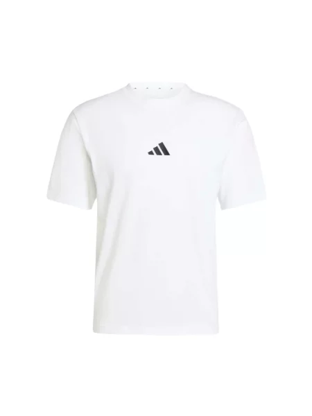 Koszulka Essentials Small Logo Single Jersey biała