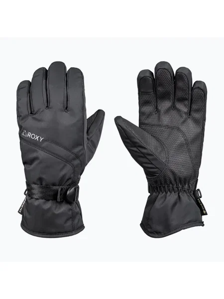 Mănuși de snowboard pentru femei ROXY Gore Tex Fizz true black negru