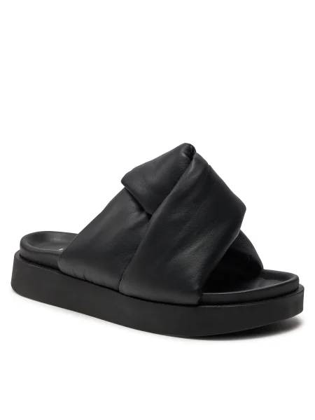 Inuikii Papucs Soft Crossed fekete