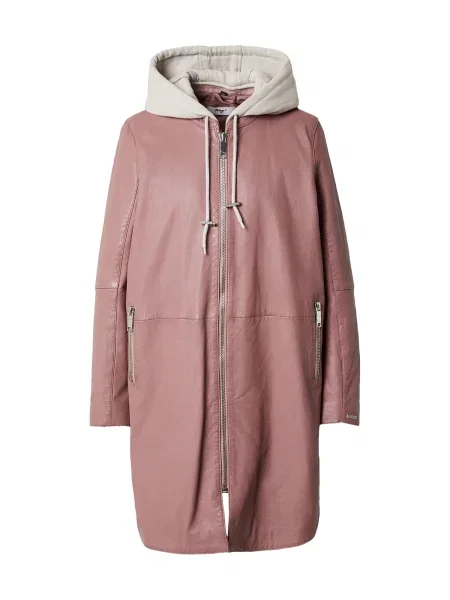 Maze Prehoden plašč svetlo / rosé siva