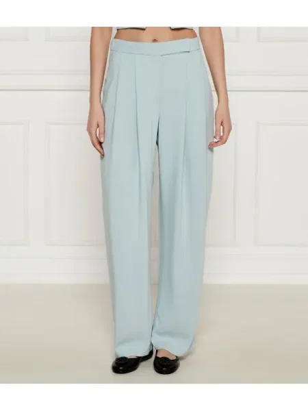 Pinko Pantaloni MONTANO | Relaxed fit turcoaz