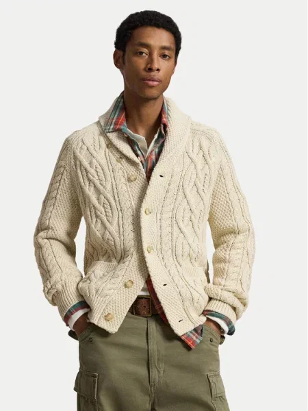 Polo Ralph Lauren Kardigán Világos bézs