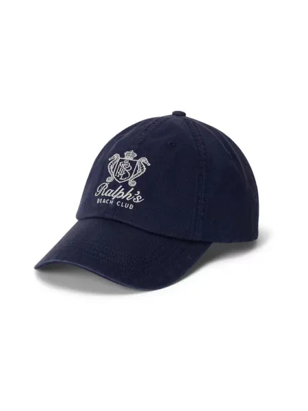 Polo Ralph Lauren czapka z daszkiem niebieska