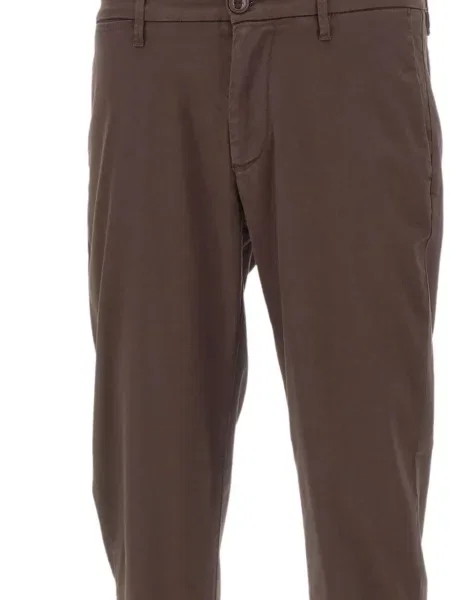 Pantaloni chino Re-hash maro