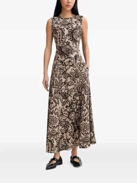 Rochie maxi Marc O'polo fără mâneci cu model floral cu imagine