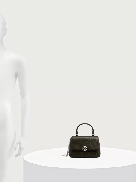Кожаная сумка через плечо Tory Burch