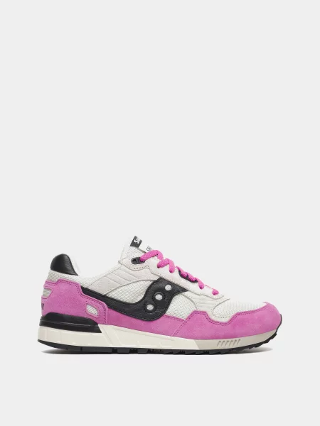 Замшевые повседневные кроссовки Saucony белые