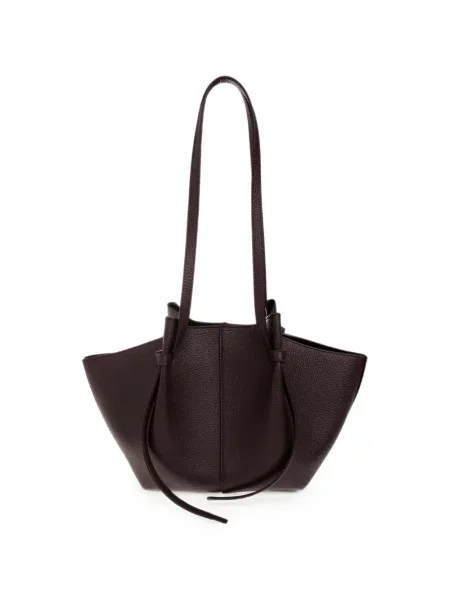 Geantă shopper Yuzefi din piele maro