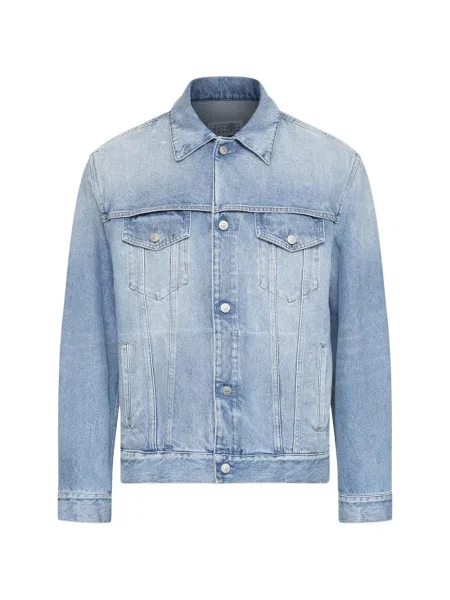 Geacă de blugi Mm6 Maison Margiela albastru
