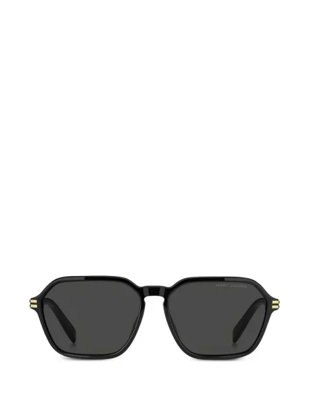 Ochelari de soare Marc Jacobs Eyewear cu imprimeu geometric negru
