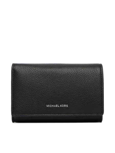 MICHAEL Michael Kors Denarnica / srebrna črna