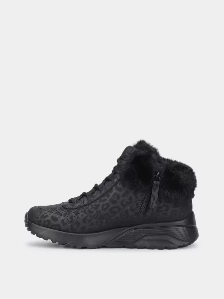 Детские ботинки Skechers черные