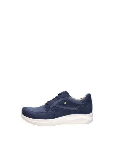 Sneakersy Wolky skórzane niebieskie