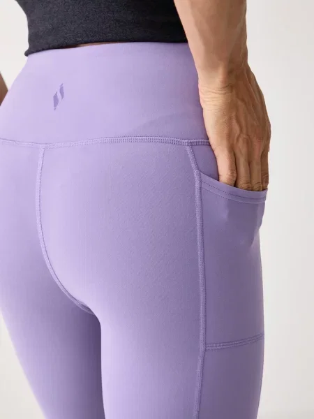 Skechers sportos leggings női GOWALK lila