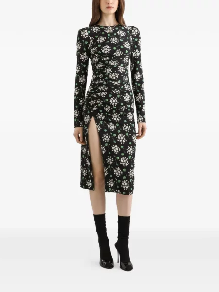 Rochie Dolce & Gabbana cu imagine de costum negru