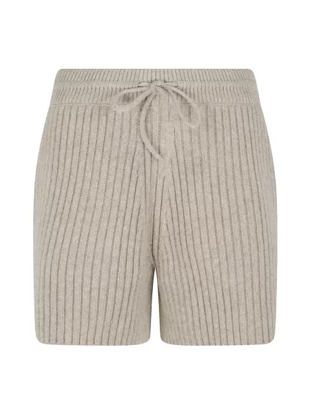 Szorty Burberry wełniane szare