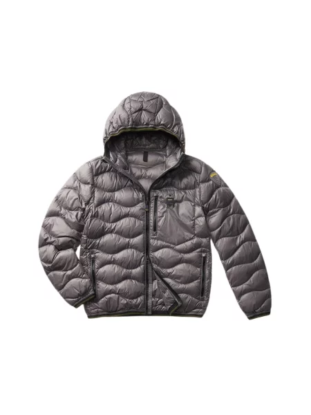 Kurtka puchowa Blauer szara
