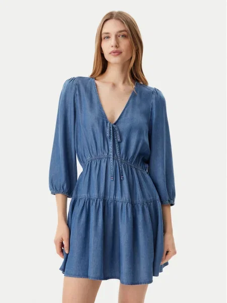 Tommy Jeans Rochie de zi albastru