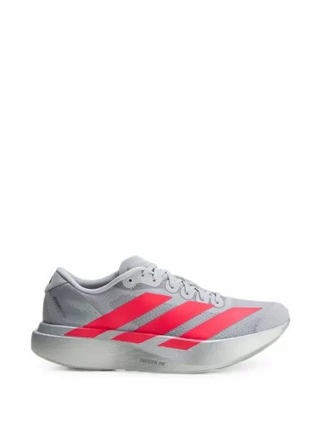 Sneakerși Adidas Adizero cu șireturi din dantelă gri