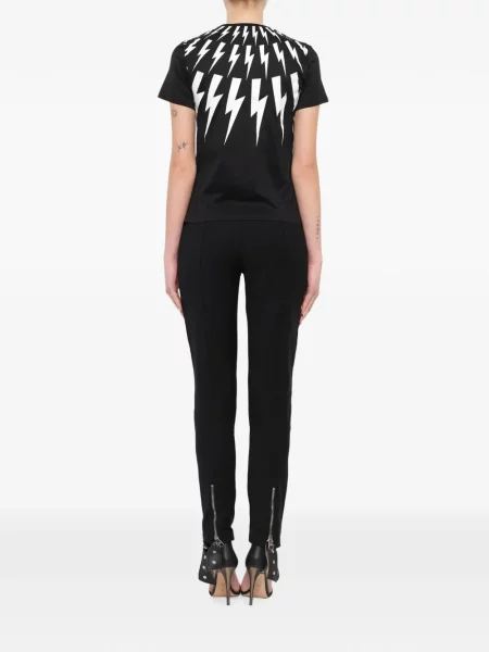 Tricou Neil Barrett cu imagine negru
