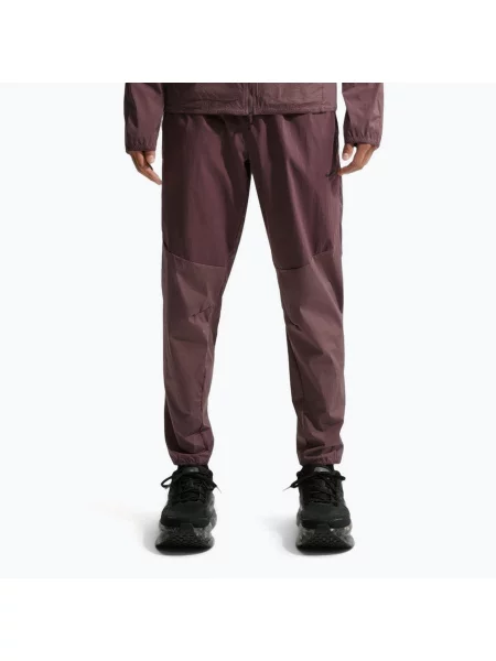 Pantaloni de alergare pentru bărbați Nike Stride Repel Woven dark wine/tattoo/burgundy crush bordo