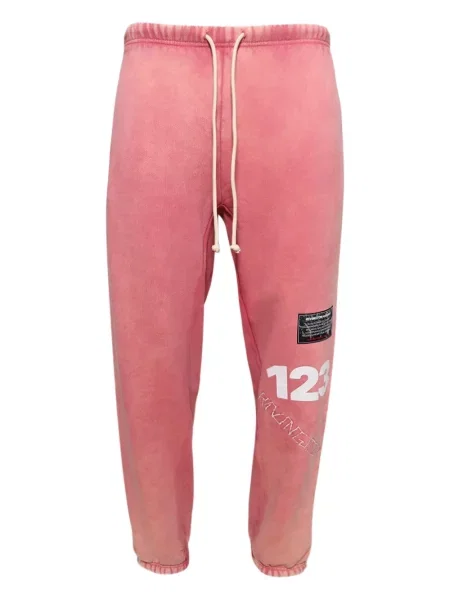 Kalhoty Rrr123 s oděrkami růžové