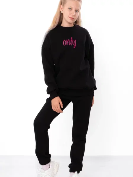 Дитячий Спортивний костюм Носи своє чорний