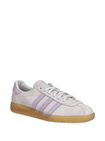 Ριγέ μισό φερμουάρ sneakers Adidas EQT σουέντ μαύρο