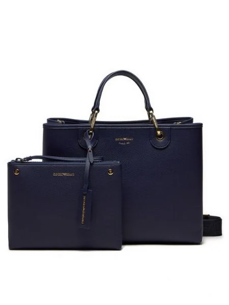 Geantă Emporio Armani albastru