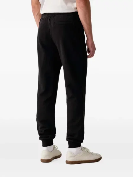 Spodnie Karl Lagerfeld Jeans z nadrukiem do biegania czarne