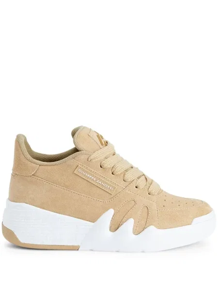 Sneakerși Giuseppe Zanotti cu șireturi din dantelă