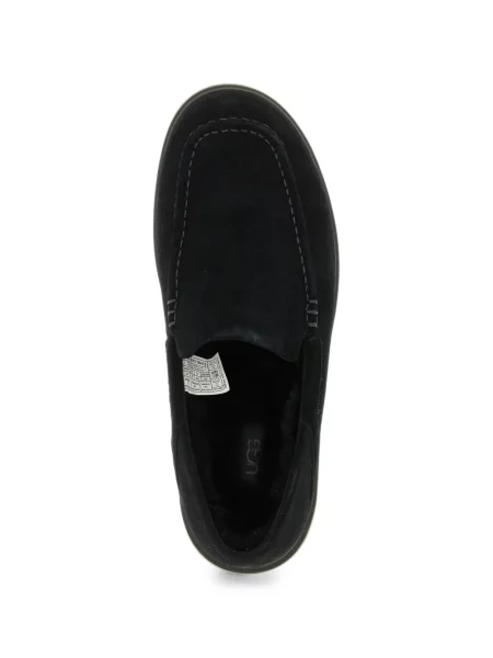 Pantofi loafer Ugg din piele de căprioară negru