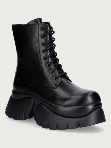Koi Footwear bocanci pentru femei Rancor Lace up Monster Boots negru