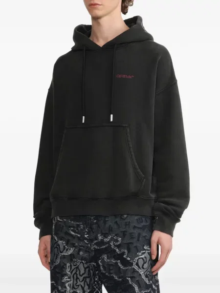 Bluza z kapturem Off-white biała