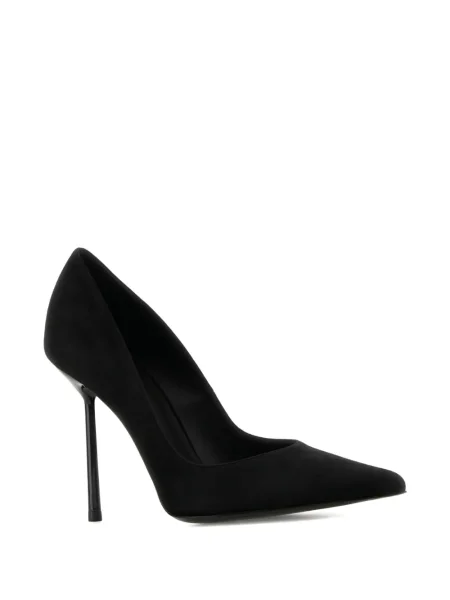 Pantofi cu toc Le Silla din piele de căprioară negru