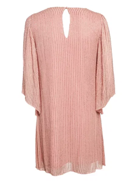 Rochie Alice + Olivia cu decolteu în V de costum roz
