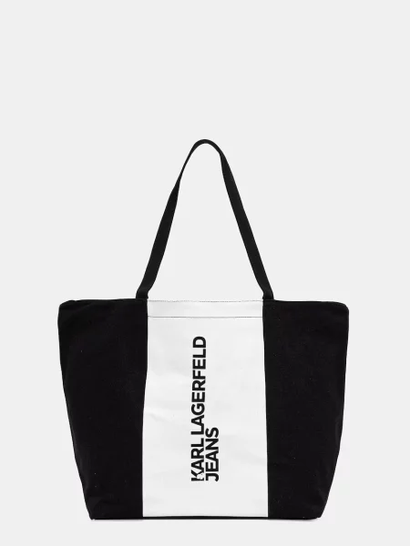 Чанта Karl Lagerfeld Jeans черно