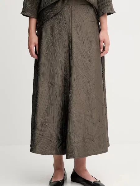 Joseph Ribkoff fustă maxi evazați verde