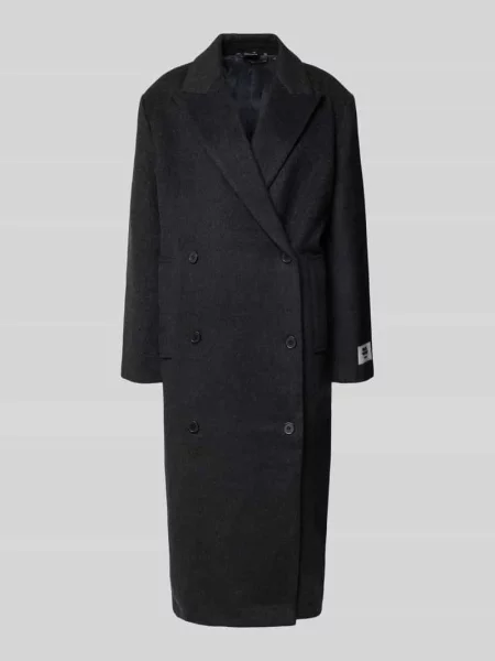 Płaszcz o kroju oversized z mieszanki wełny Karo Kauer