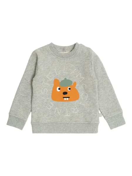 Bluza dziecięca Stella Mccartney szara