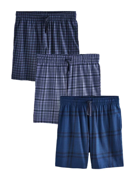 Next Pantaloni de pijama marin / bleumarin / indigo / deschis albastru